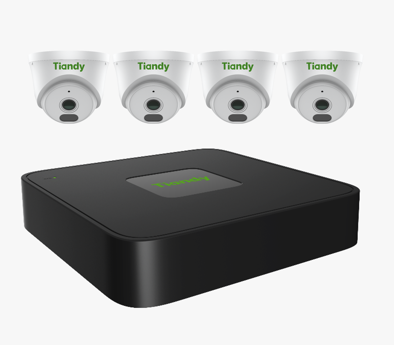 Tiandy 4 IP Camera Kit with 8CH Recorder & 1TB HDD