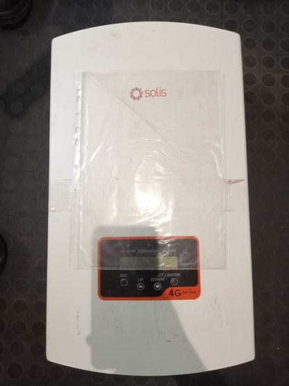 Solis 5kW 4G 3 Phase Dual MPPT - Preowned