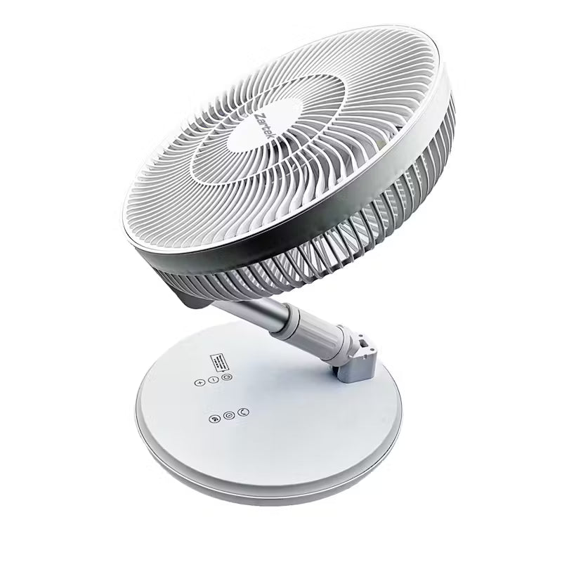 Zartek ZA-190 USB Rechargeable Height Extendable Rotating Fan