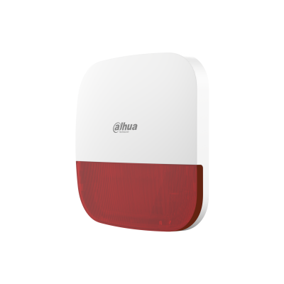 Dahua Wireless Outdoor Siren Red