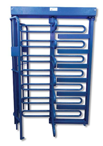 Boomgate Tornado Turnstiles Single 4-Arm Full Height - Ultra Heavy Duty