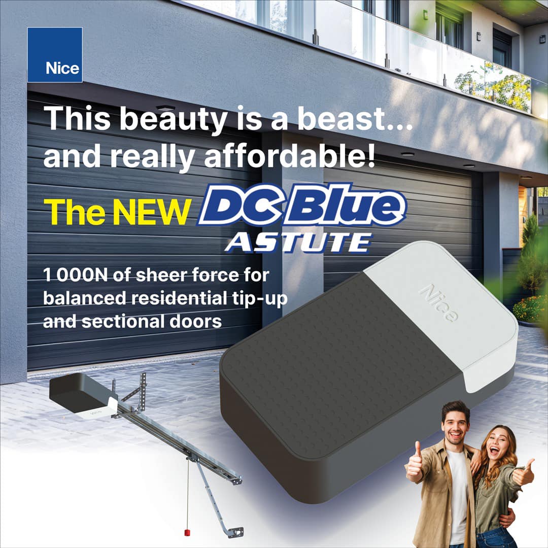 ET Nice DC Blue Astute 3.2m Sectional Garage Door Motor – SecureRite