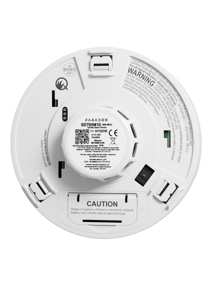 Paradox SD760M10 Wireless Smoke Detector - PA6716