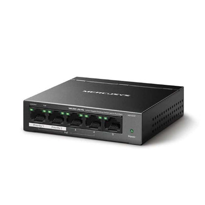 Mercusys 5 Port Gigabit Desktop Switch with 4 Port PoE+