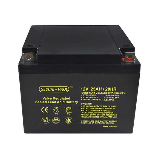 12V 25Ah Lead Acid Battery