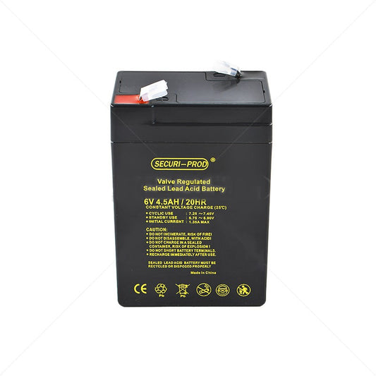 Securi-Prod 6V 4.5Ah SLA Battery