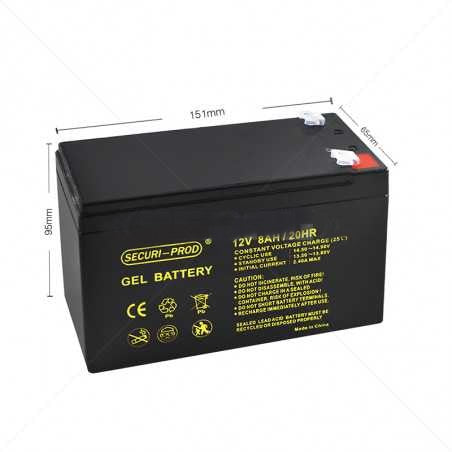 12V 8Ah Lead Acid Battery