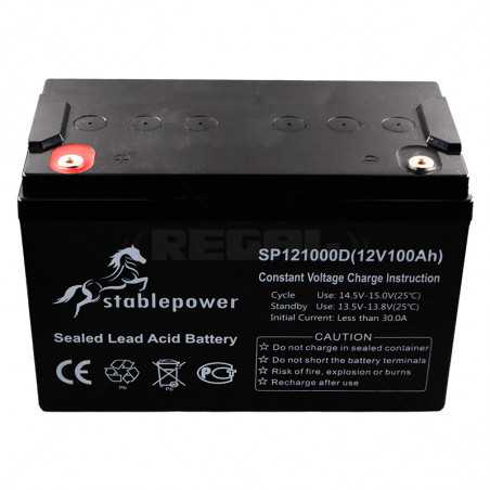12V 100Ah Deep Cycle Battery