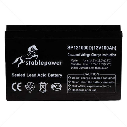 12V 100Ah Deep Cycle Battery