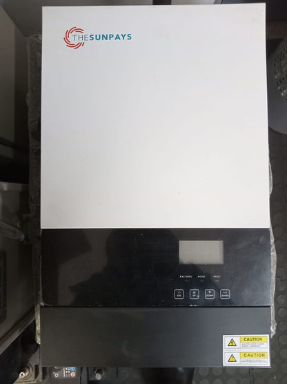 THESUNPAYS 5.5kW 48V Hybrid Solar Inverter - Preowned