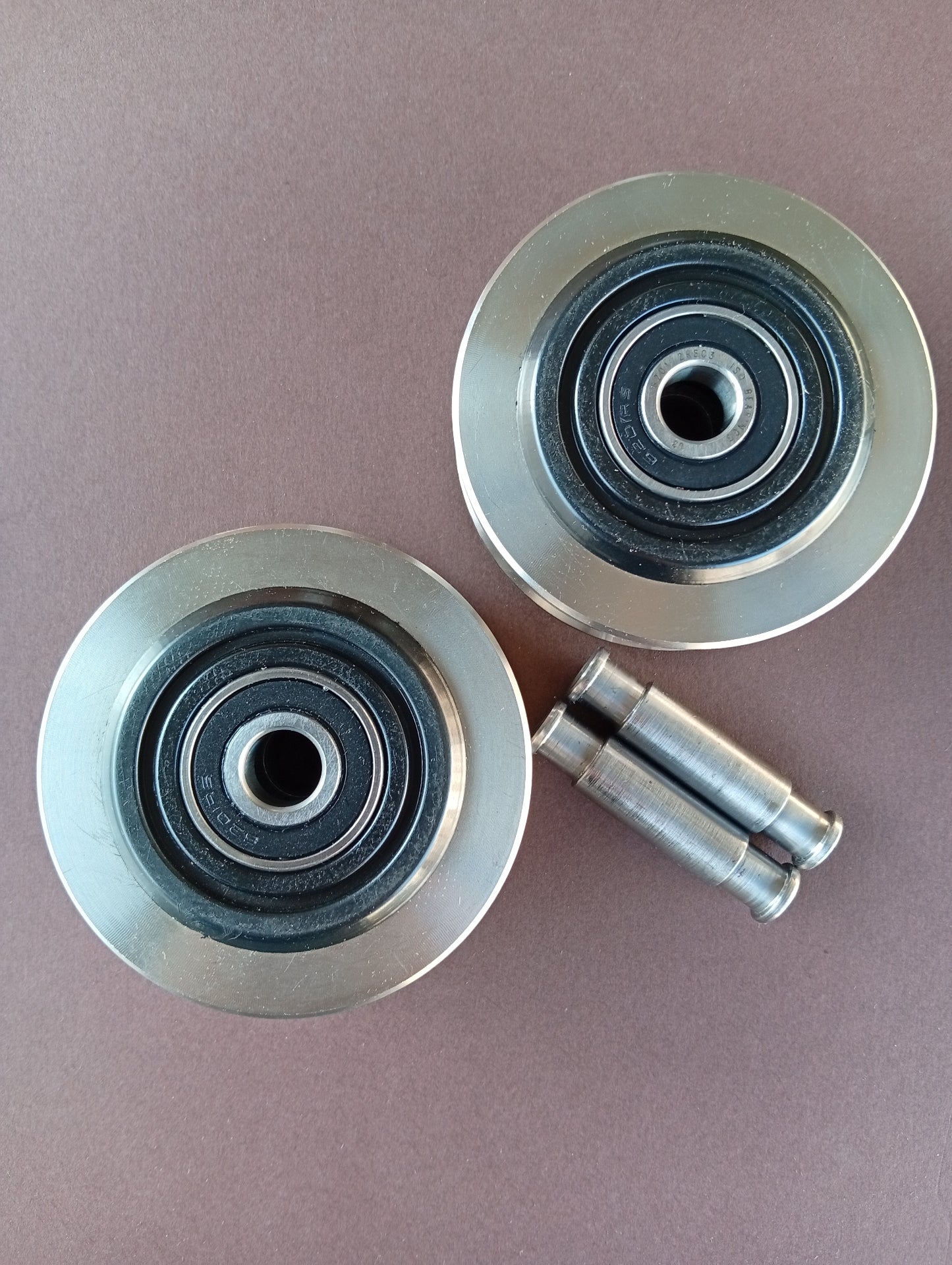 Gateshox 80mm Replacement Wheel Set - Grade 304 Stainless Steel
