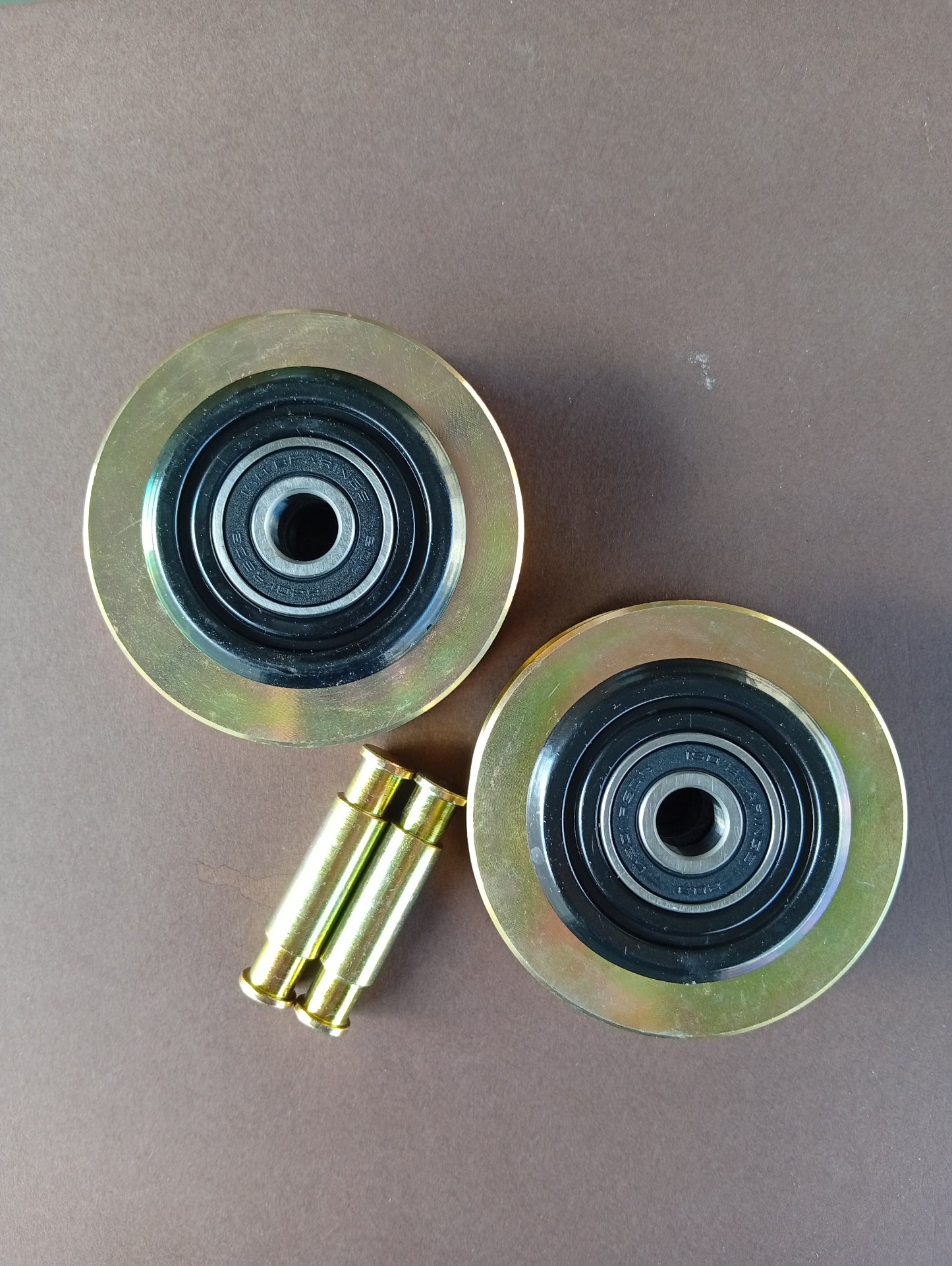 Gateshox 80mm Replacement Wheel Set - Electroplated Mild Steel