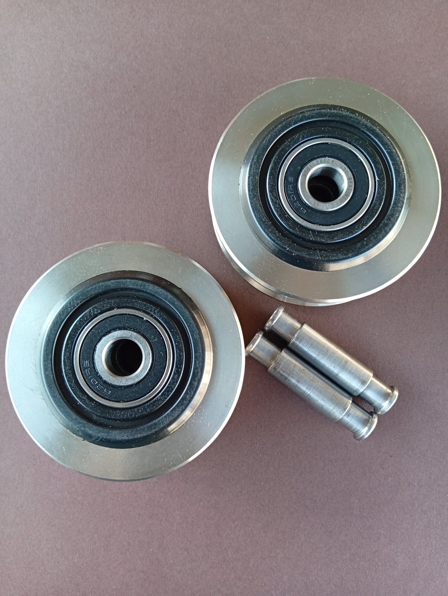Gateshox 80mm Replacement Wheel Set - Grade 304 Stainless Steel