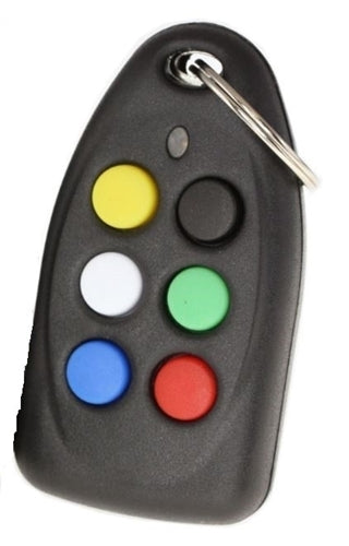Code Hoping Button Sherlo 6 Button 403MHz Code Hopping Remote Transmitter — SecureRite