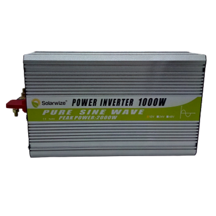 Solarwize 1000W 12V Pure Sine Wave Inverter