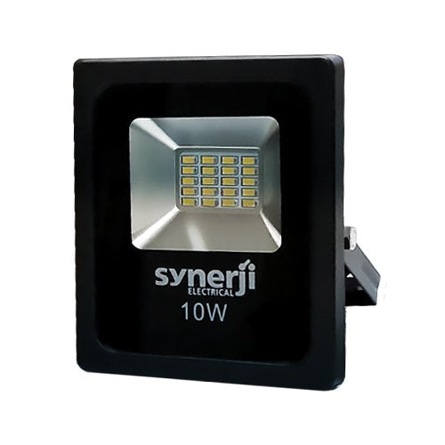 SYNERJI 10W Daylight Slim LED Floodlight