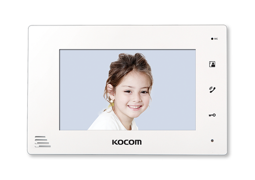 Kocom 2 Wire 7 Inch Colour LCD Video Intercom - KCV-372/KC-MC22