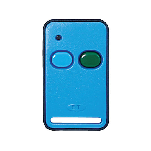 ET Blue 2 Button 434MHz Code Hopping Remote Transmitter