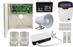 IDS X64 8 Zone Alarm Kit Including 2xOptex RX Core PIRs and Curve LCD Keypad
