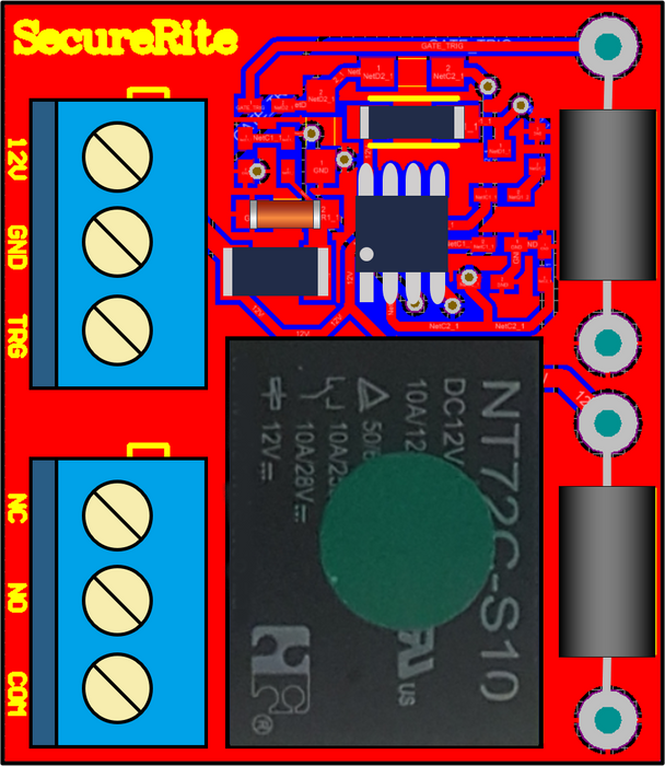 BPT Intercom Gate-opening Trigger Amplifier