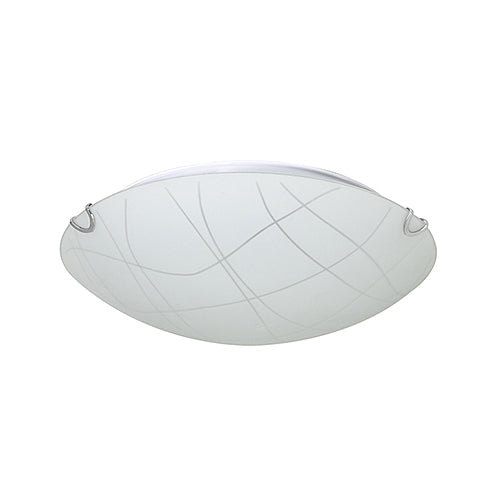 Eurolux Surreal Grid Design White Ceiling Light