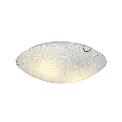 Eurolux C400 Floral Droplet White Ceiling Light