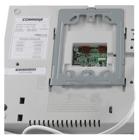 Commax 7 inch LED Touch Button Video Intercom Kit — SecureRite