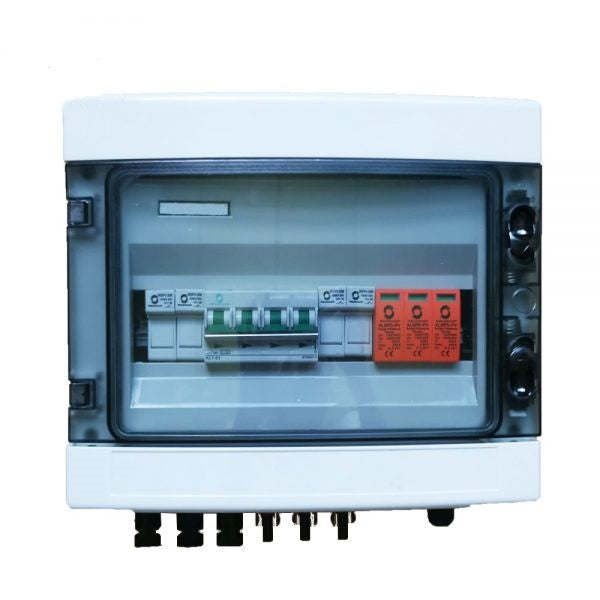 Solarwize 1in-1out PV Solar Plastic Combiner Box – SecureRite