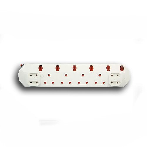 Crabtree 5-Way 3Pin with 4-Way 2Pin Switched Electrical Multiplug