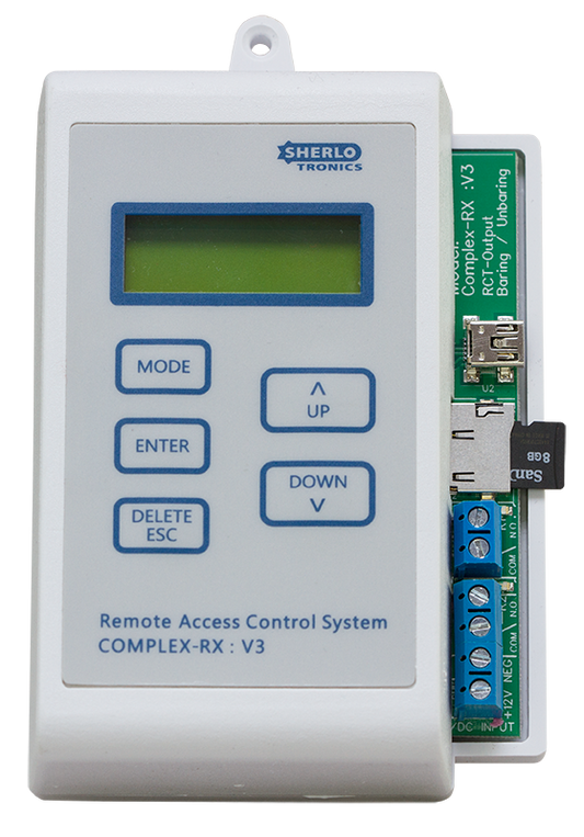 Sherlo Town House Complex 4000 User Code Hopping Gate Receiver