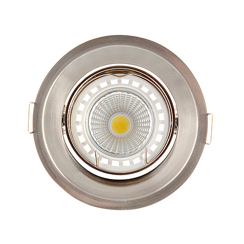 Eurolux D131SC Satin Chrome 85mm Fixed Downlight