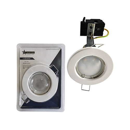 Bright Star DL999 White 81mm Cool White Fixed Downlight