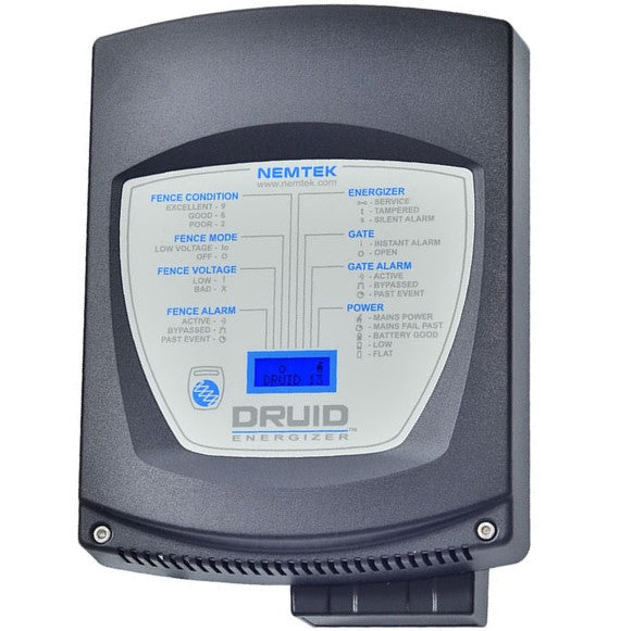 Nemtek Druid 13 LCD Electric Fence Energizer