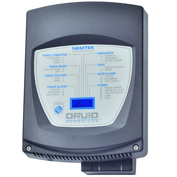 Nemtek Druid 15 LCD Electric Fence Energizer — SecureRite