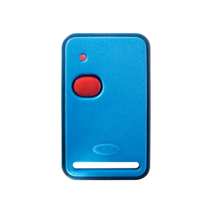 Code Hoping Button ET Blue 1 Button 434MHz Code Hopping Remote Transmitter — SecureRite