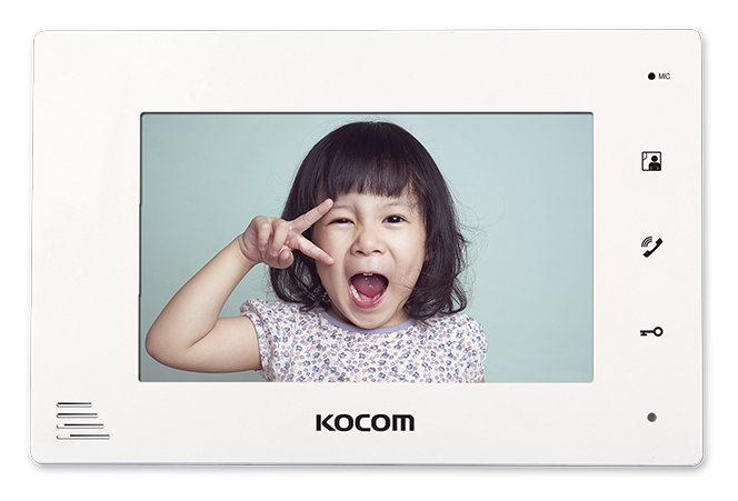 Kocom 7 Inch Colour LCD Video Intercom - KCV-374/KC-MC24