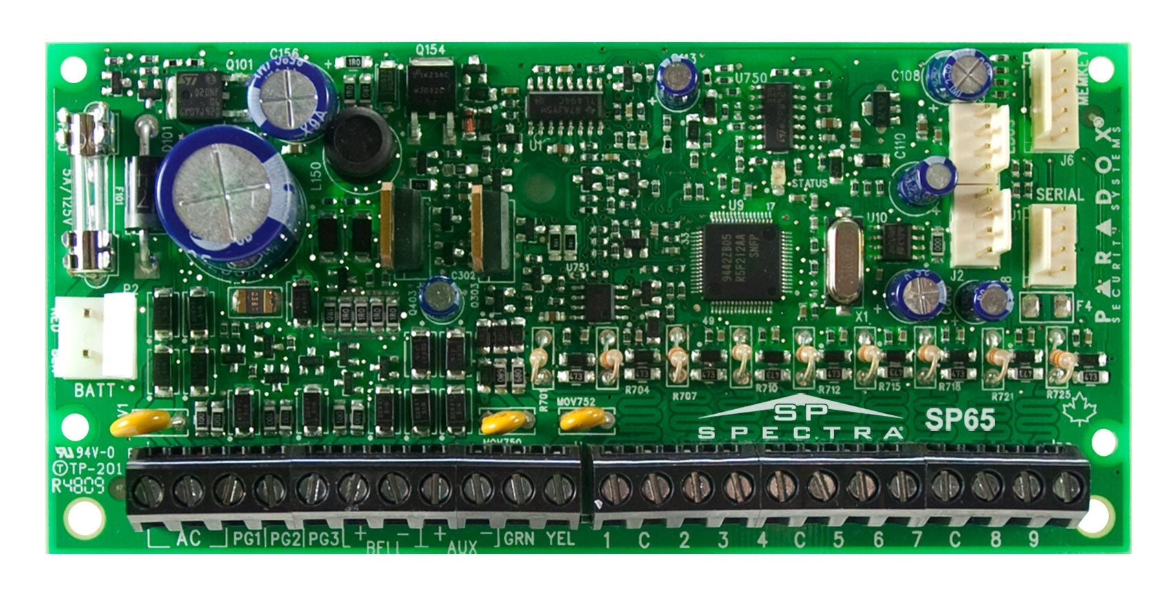 Paradox SP65 9 to 32 Zone Control Panel - PA5171 – SecureRite