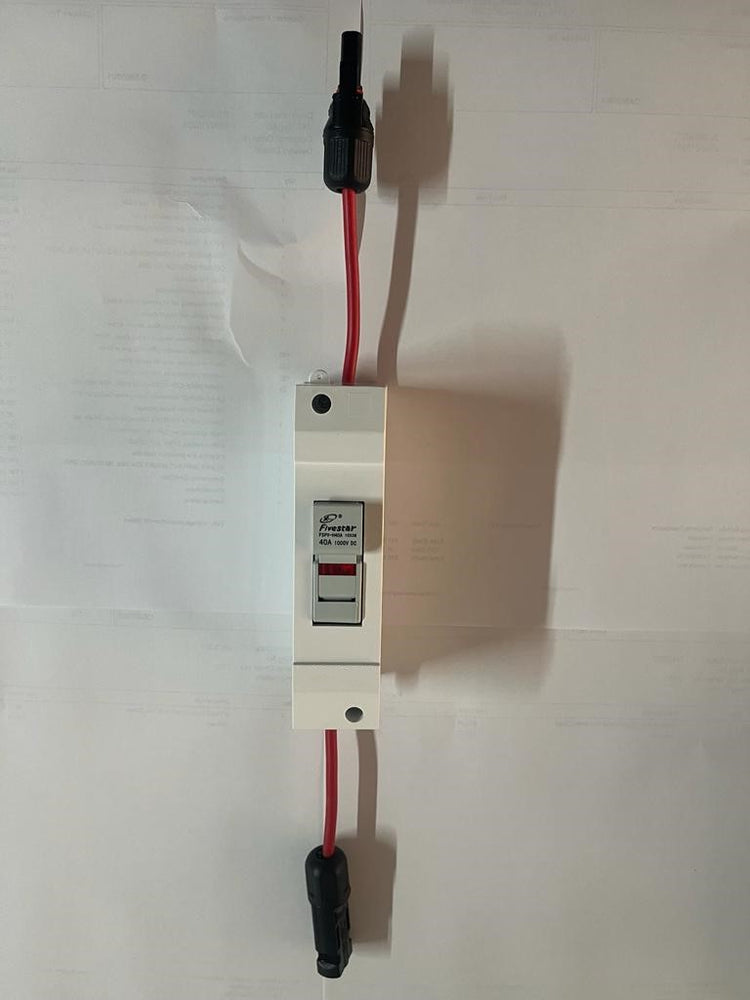 Solar Panels String Protection Fuse Holder with Fuse