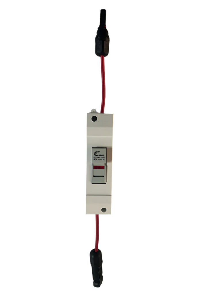 SecureRite PV String Inline Protection Fuse Box with MC4
