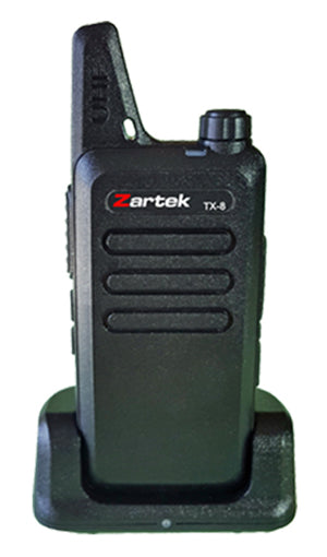 Zartek TX-8 Twin Pack UHF Handheld Two Way Radios