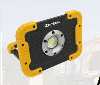 Zartek ZA-448 10W USB Rechargeable LED Worklight with Powerbank