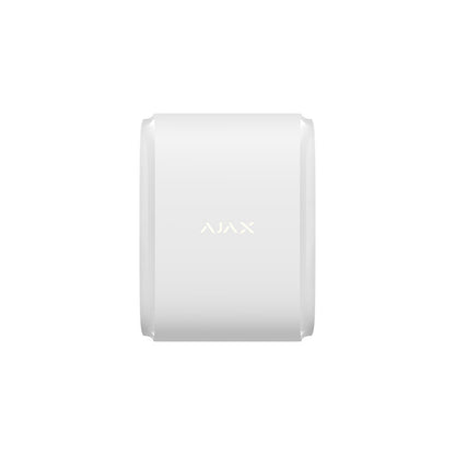 Ajax DualCurtain White Outdoor PIR Motion Detector