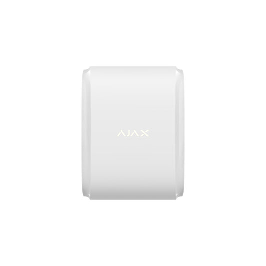 Ajax DualCurtain White Outdoor PIR Motion Detector