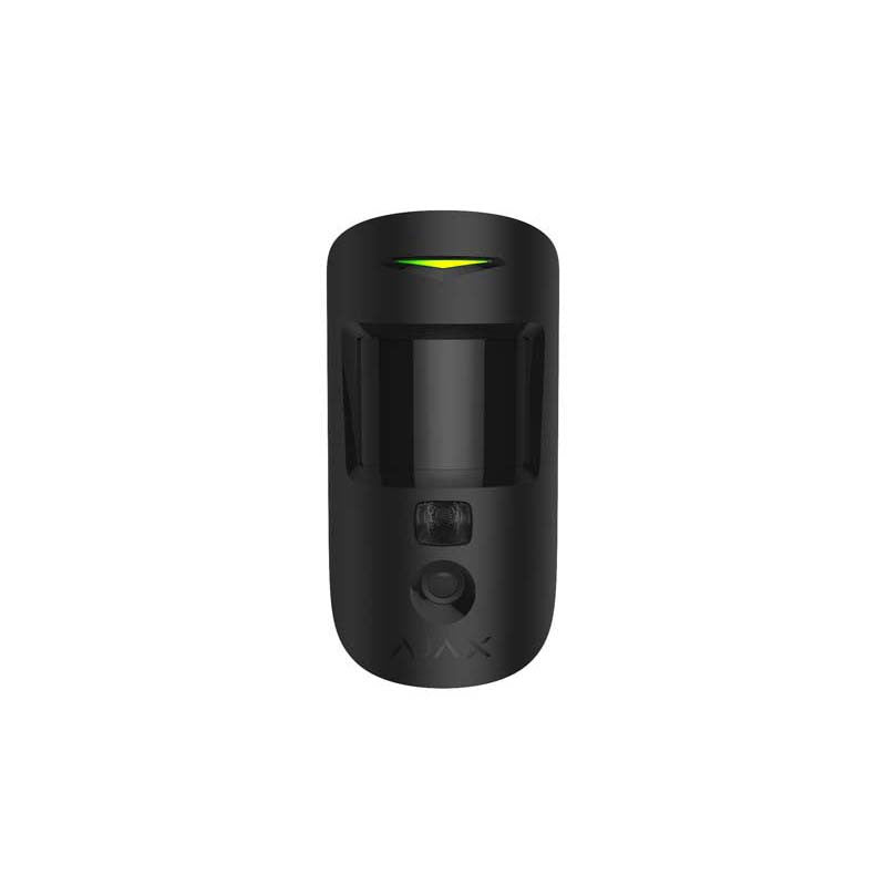 Ajax MotionCam Black Indoor PIR Motion Detector