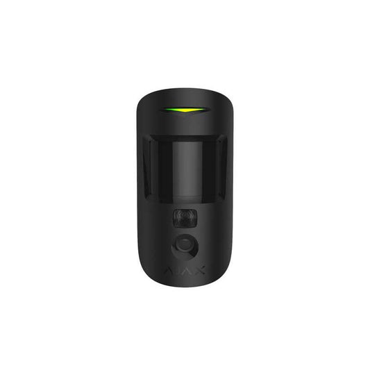 Ajax MotionCam Black Indoor PIR Motion Detector