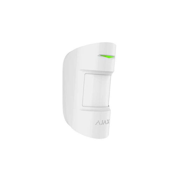 Ajax CombiProtect White Indoor PIR Motion and Glass Break Detector