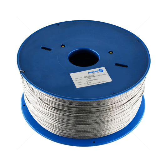 Nemtek 1.6mm Aluminium Stranded Electric Fence Wire 1000m Roll