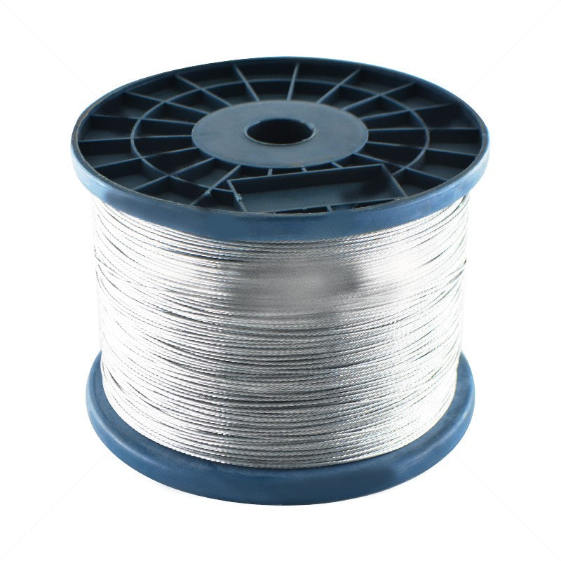 Nemtek 1.2mm Galvanised A Stranded Electric Fence Wire 680m/5kg roll