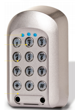 Comb MKII Temporary Access Password Visitor Keypad