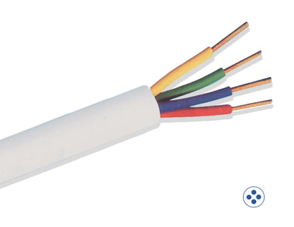 4 Core 100m Solid Comms Cable